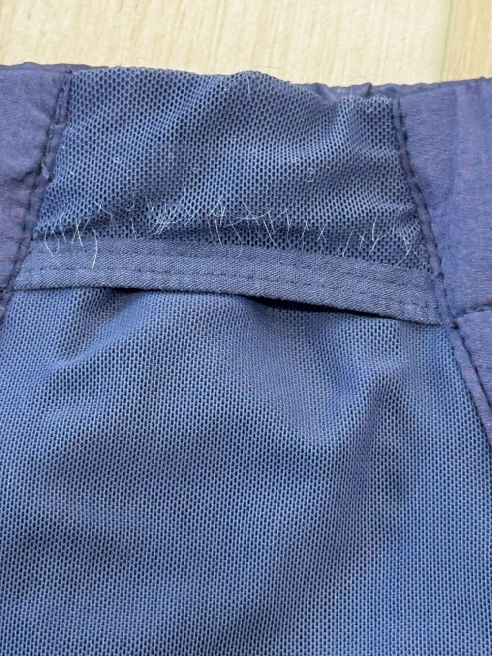 FP Movement Way Home Shorts Deep Sea Navy Smocked Waist Running Sz S - Picture 7 of 7